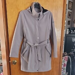 Calvin Kleun Classic Taupe Coat